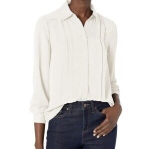 Zadig & Voltaire Cream Button Down Shirt